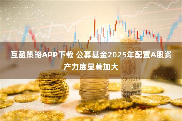 互盈策略APP下载 公募基金2025年配置A股资产力度显著加大