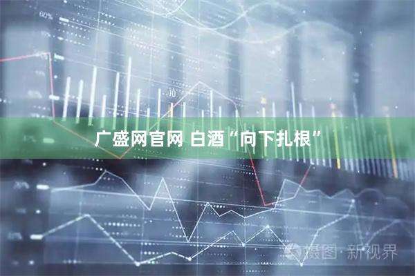 广盛网官网 白酒“向下扎根”